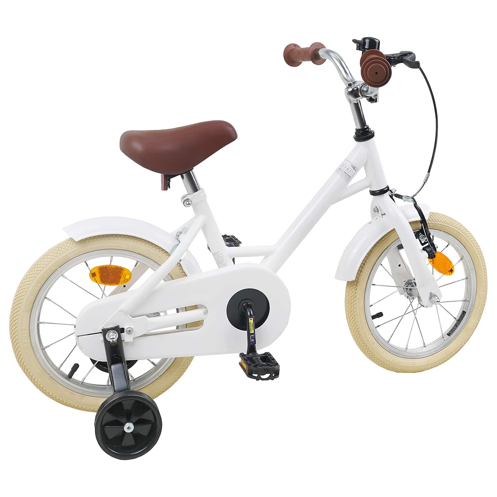 Kinderfahrrad 12 Zoll für 2-4 Jahre alt Hellrosa