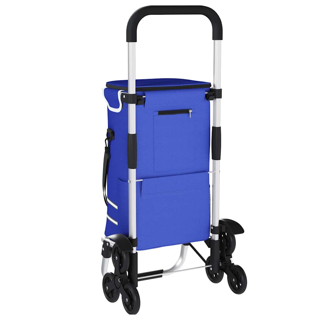 Einkaufswagen Schwarz 47 x 39 x 100,5 cm Oxford-stoff