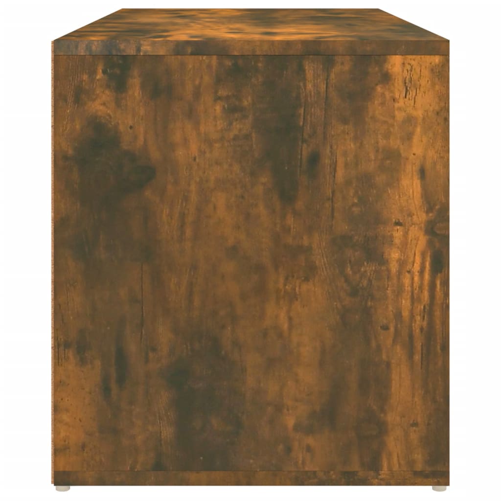 Flurbank 80x40x45 cm Weiß Holzwerkstoff