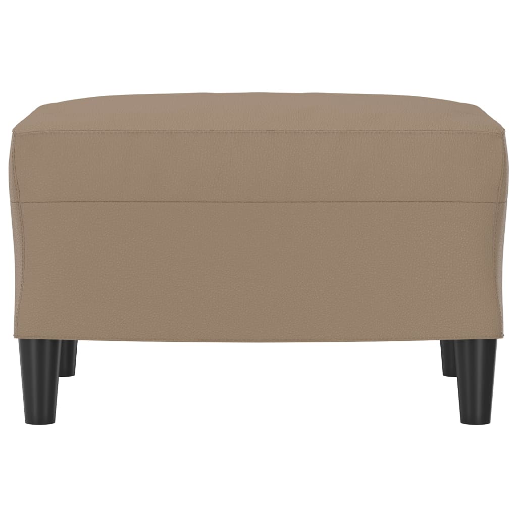 Fußhocker Schwarz 60x50x41 cm Kunstleder