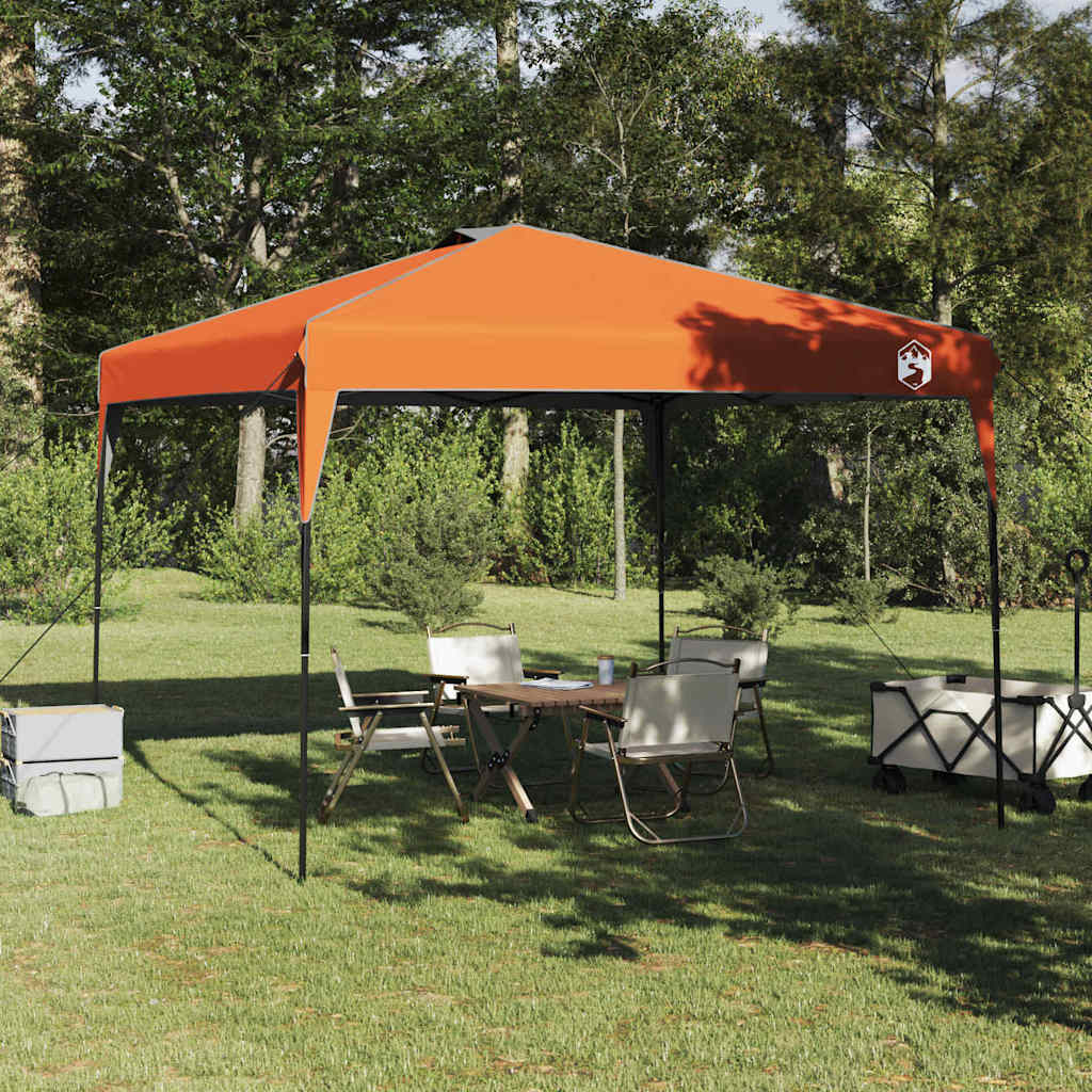 Pavillon-Zelt Blau 290 x 290 x 251 cm Stoff