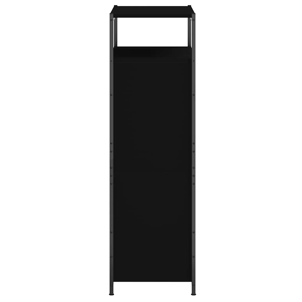 Schuhschrank mit 4 Klappen Sonoma-Eiche 100x34x112 cm