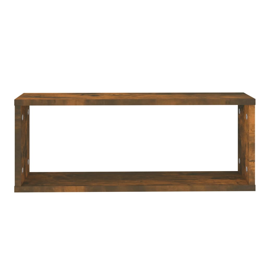 Würfelregale 2 Stk. Weiß 30x15x30 cm