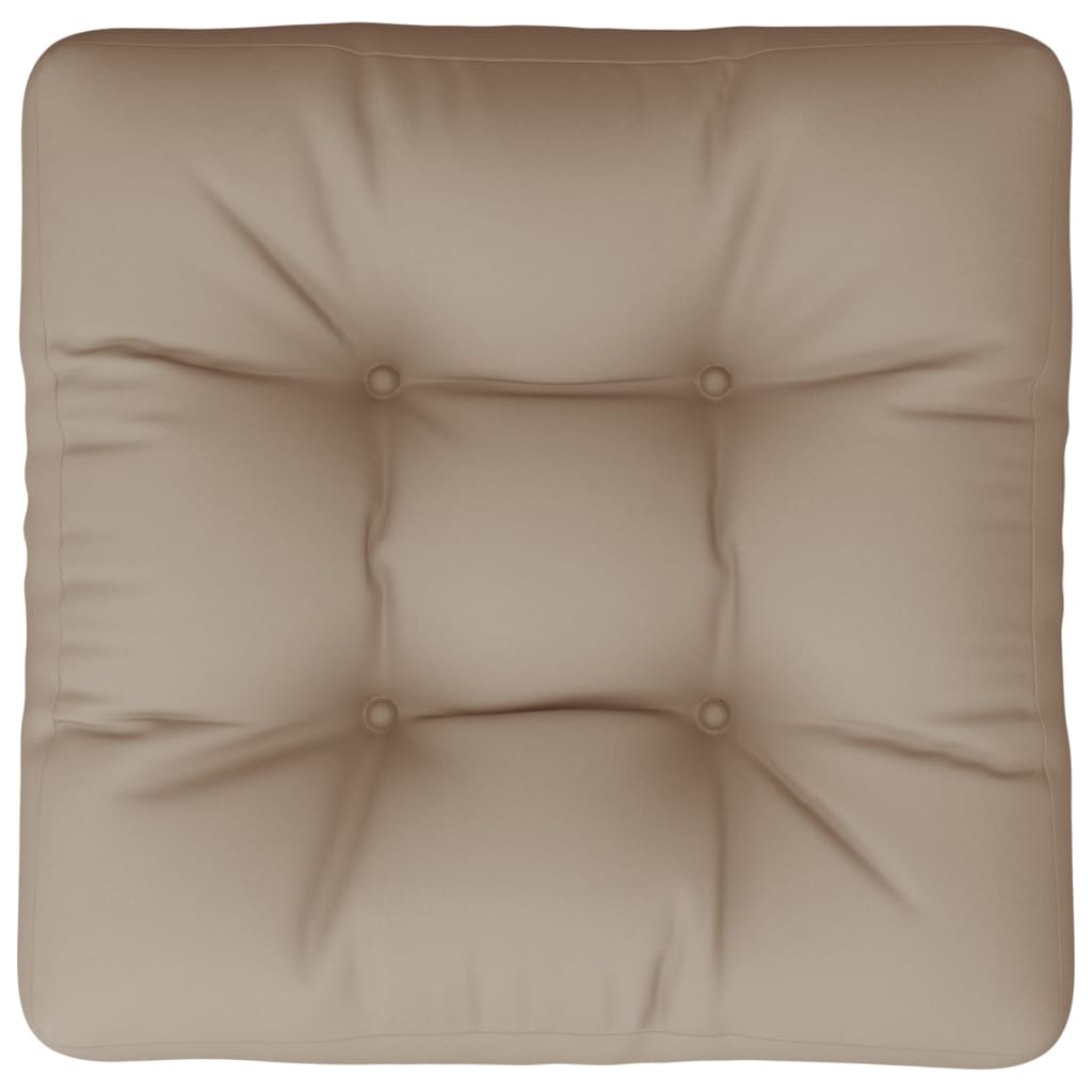 Palettenkissen Anthrazit 50x50x12 cm Stoff