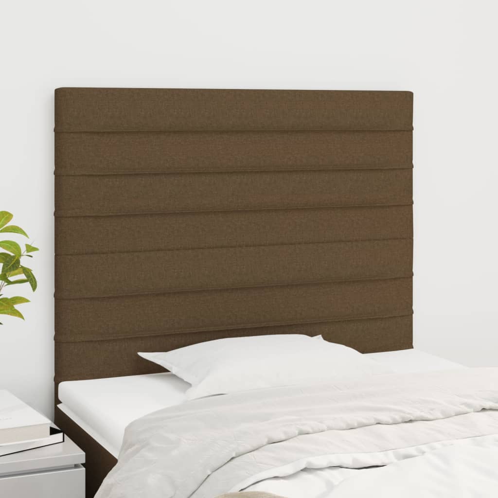 Kopfteil Hellgrau 80x5x118/128 cm Stoff