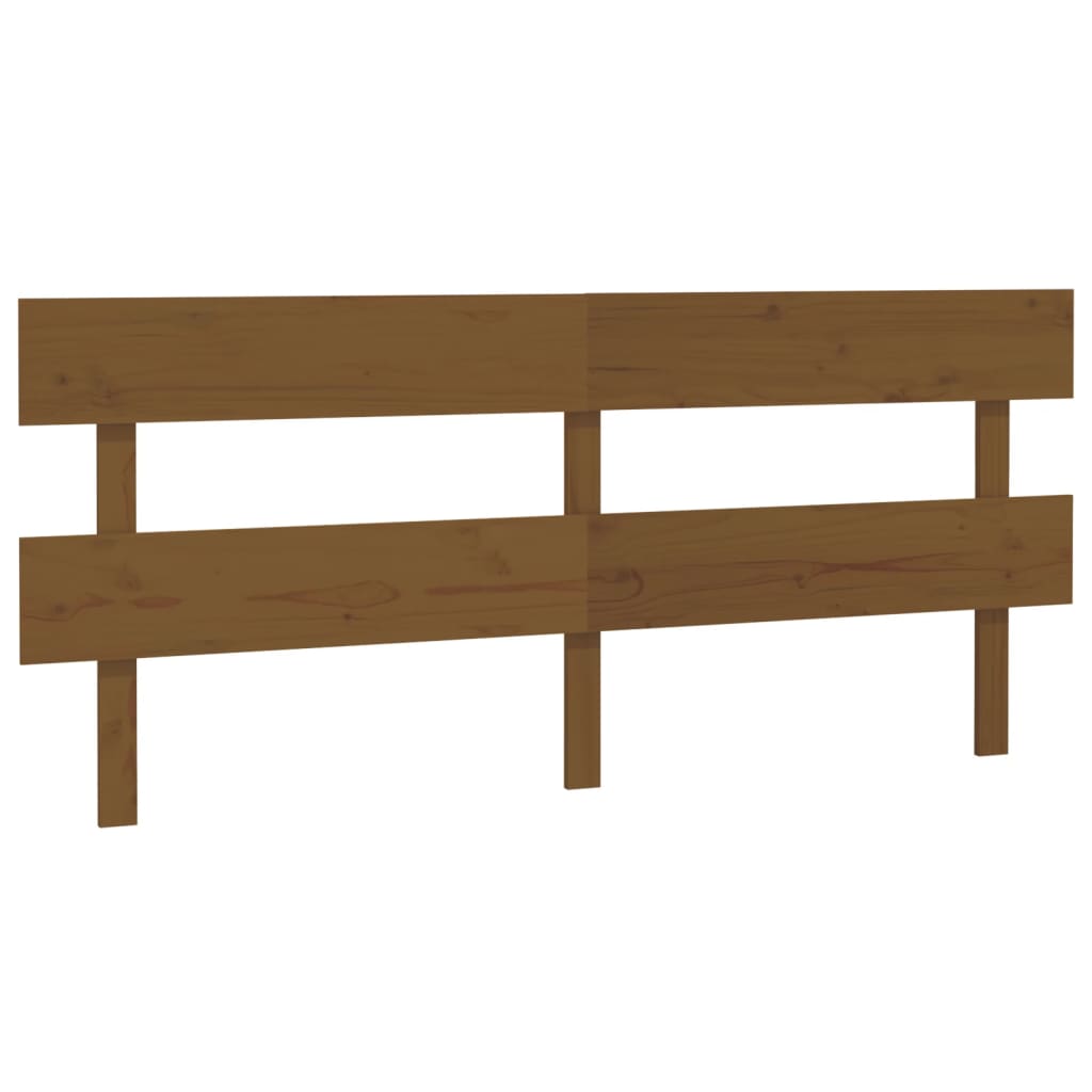 Bett-Kopfteil 78,5x3x81 cm Massivholz Kiefer