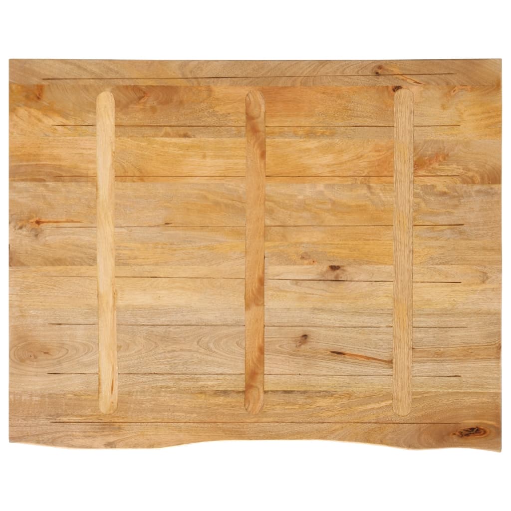 Wandregal 40x20x2,5 cm Rechteckig Massivholz Akazie Baumkante