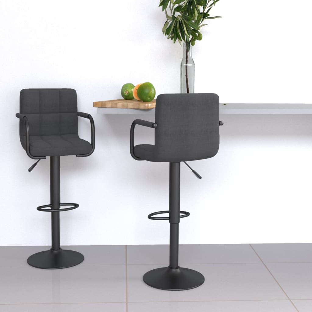 Barhocker Blau Stoff