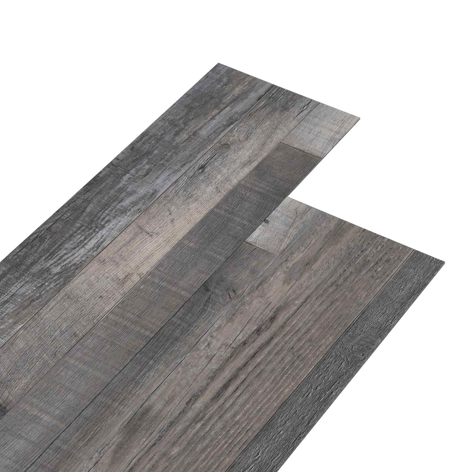 Bodenplanken 36 pcs Walnussbraun 5,02 m² PVC