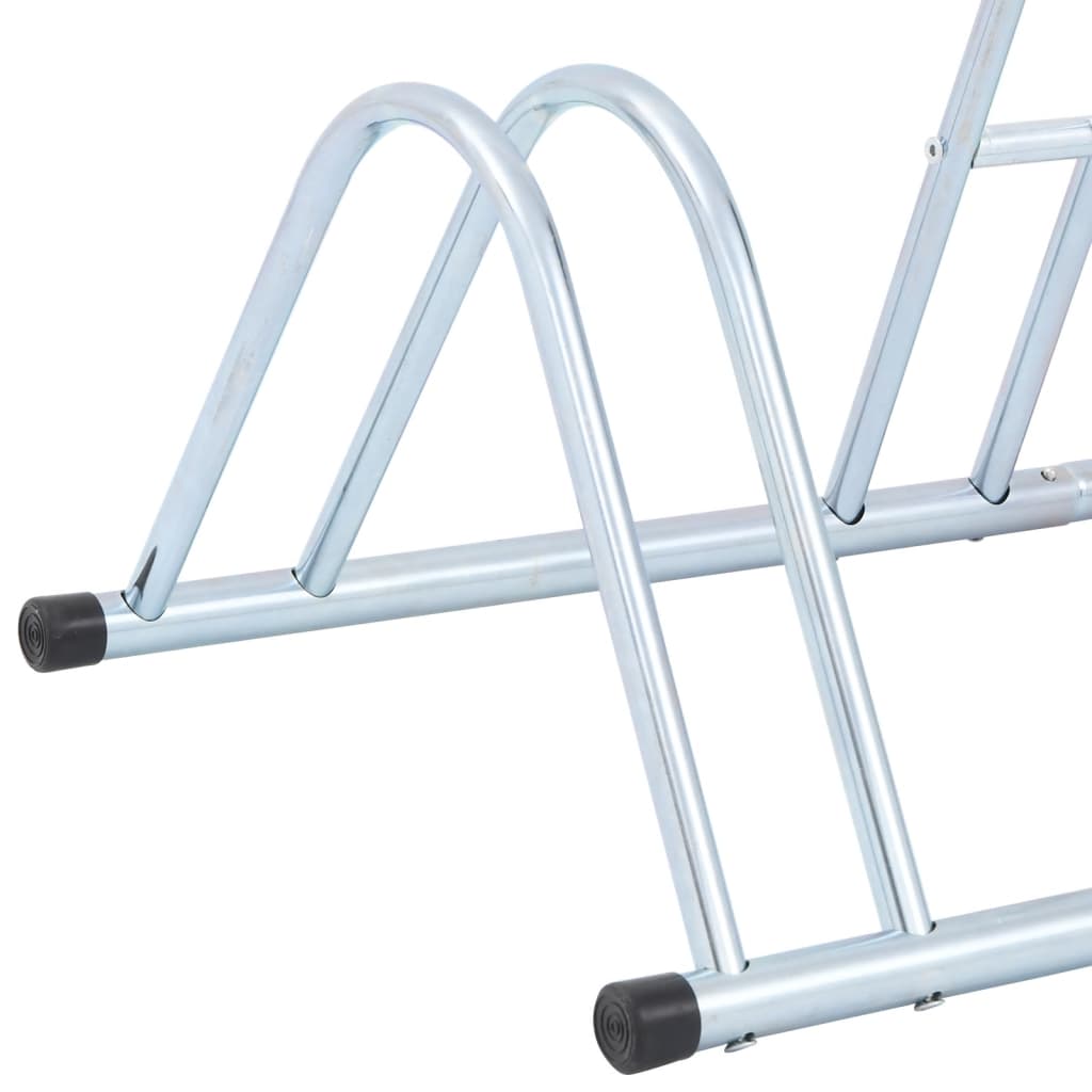 Fahrradständer für 2 Fahrräder Verzinkter Stahl
