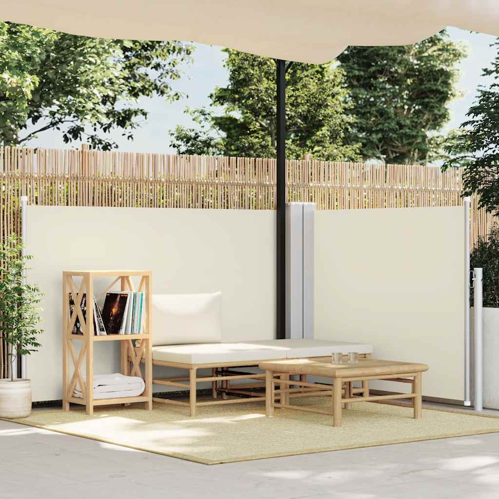 Ausziehbare Seitenmarkise 160×600 cm Braun