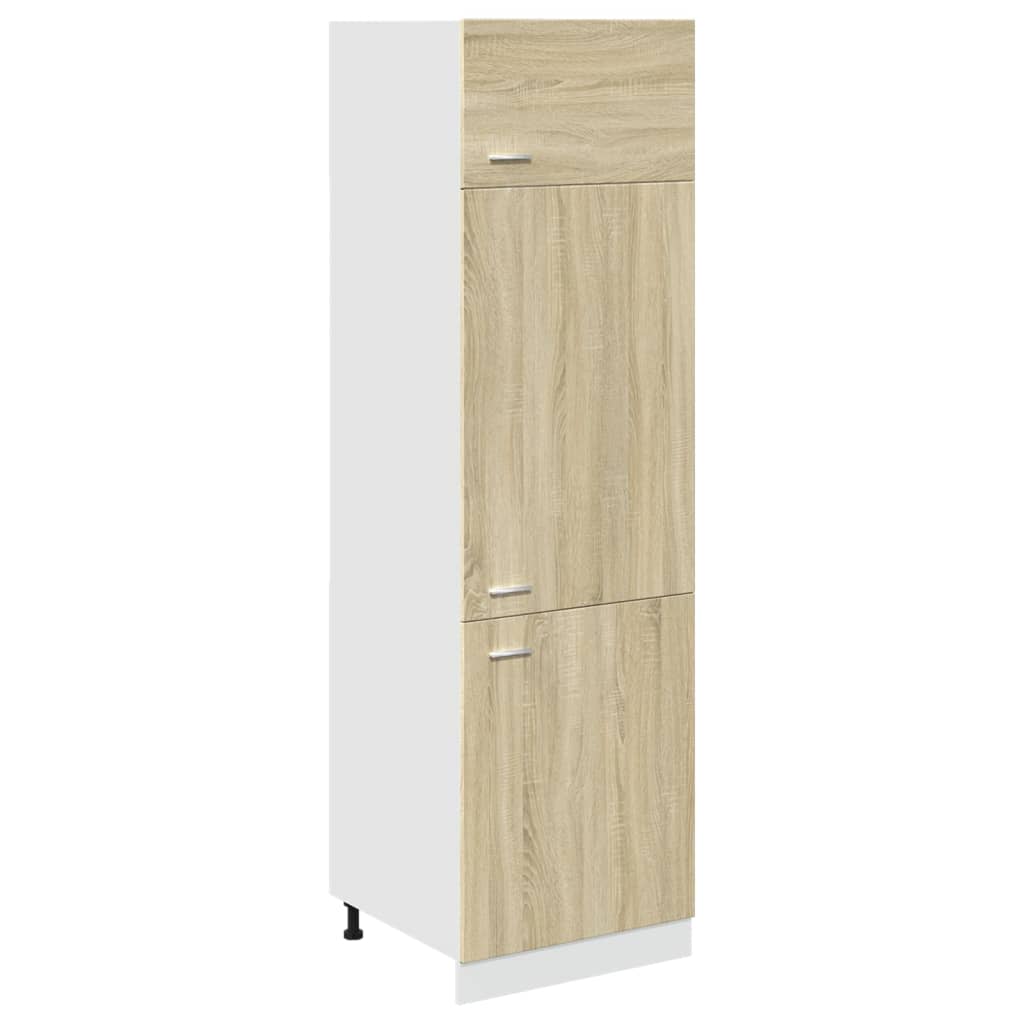 Unterschrank Lyon Weiß 60x46x81,5 cm Holzwerkstoff