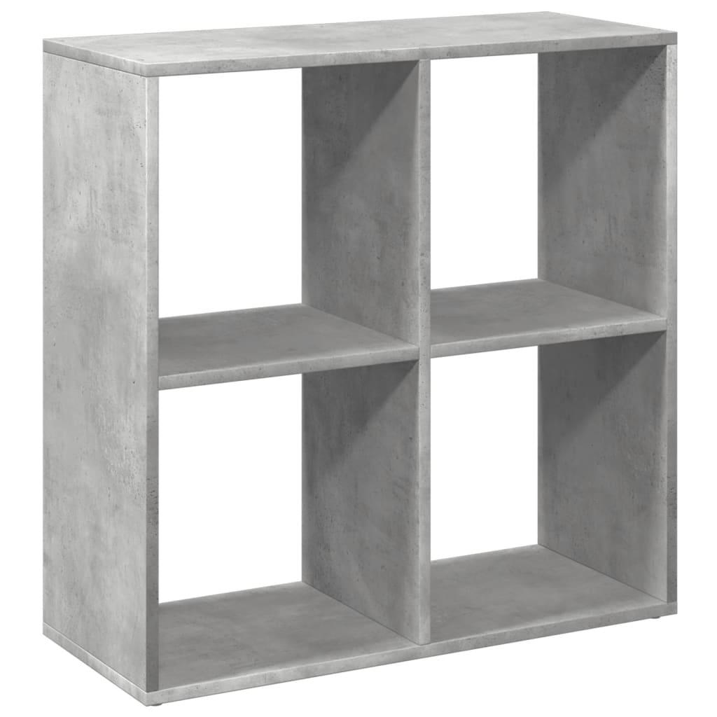 Bücherregal Weiß 137,5x29x137,5 cm Holzwerkstoff