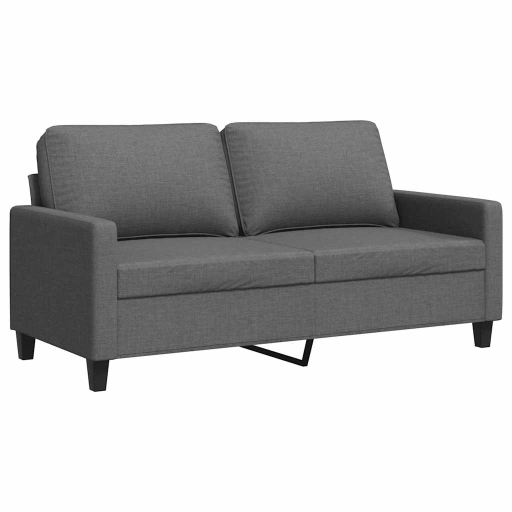 3-Sitzer-Sofa Hellgrau 180 cm Stoff