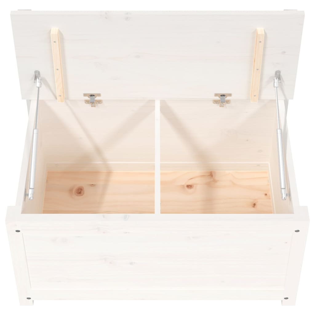 Sitzbank 80x41x77 cm Massivholz Kiefer