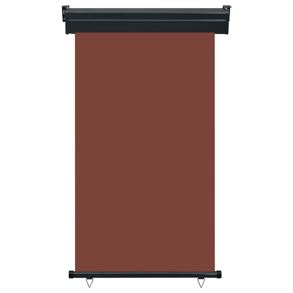 Balkon Seitenmarkise 60 x 250 cm 100% Polyester Eisen Stahl