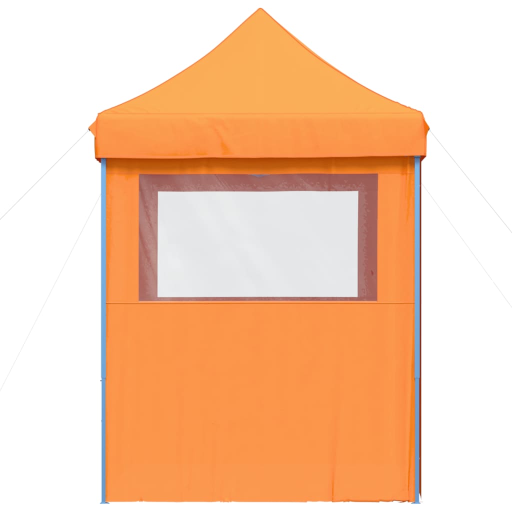 Partyzelt Faltbar Pop-Up Schwarz 200x200x306 cm