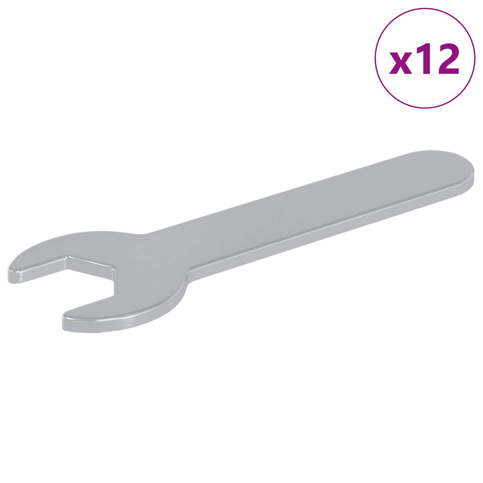 Spanner 2 pcs Silber 10 mm Eisen