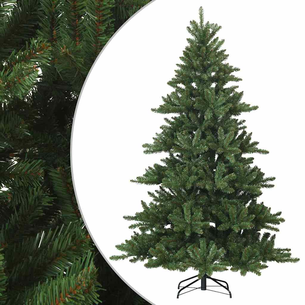 Künstlicher klappbarer Weihnachtsbaum Grün 150 cm PVC, Stahl