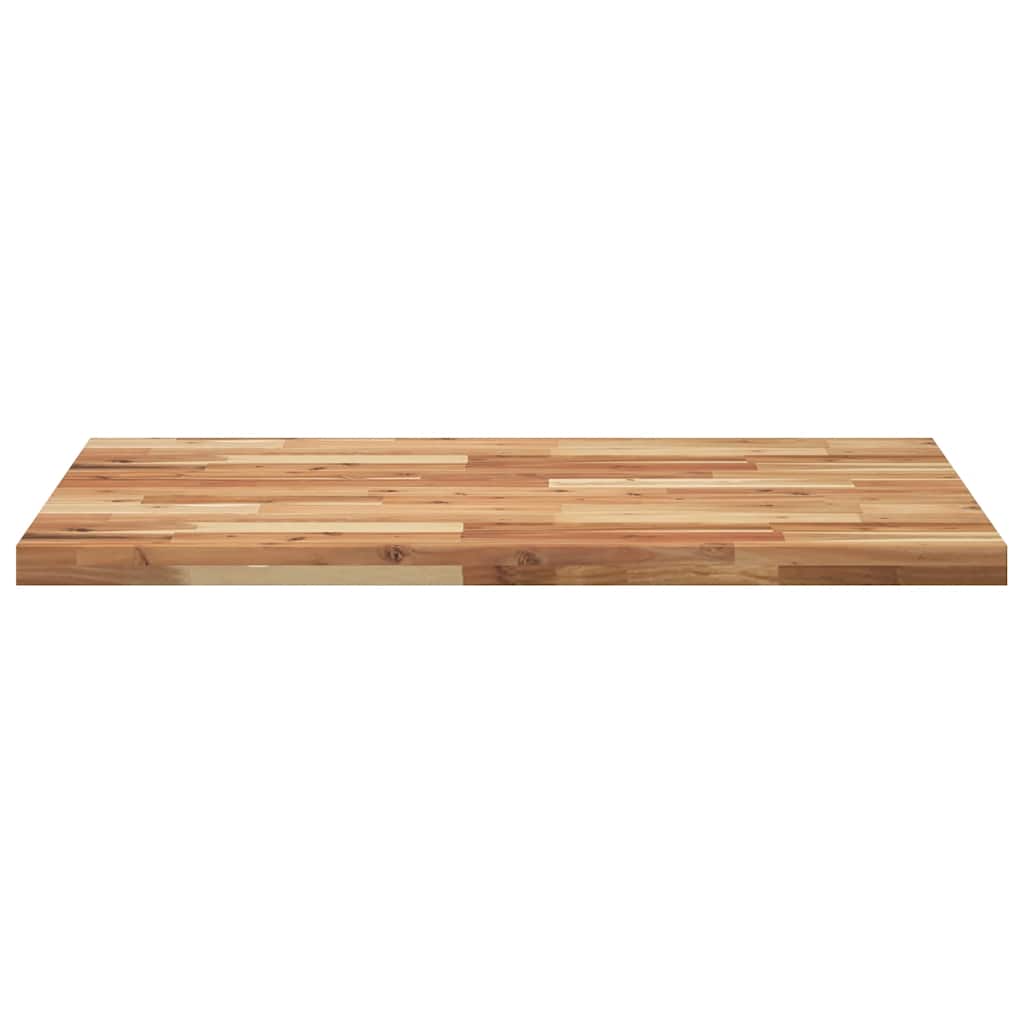 Schreibtischplatte Unbehandelt 60x50x2 cm Massivholz Akazie