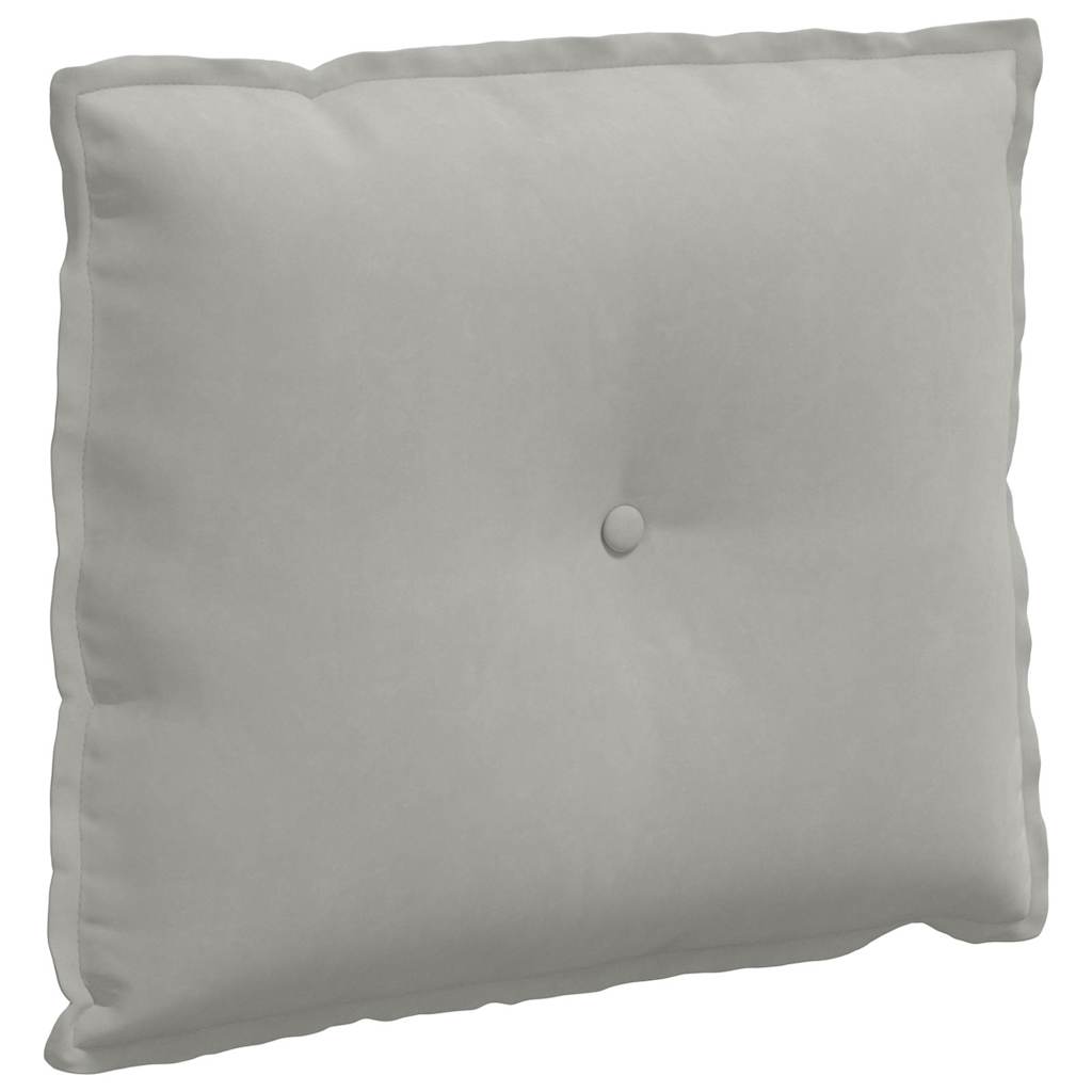 Rückenkissen Taupe 50 x 45 cm Mikrofaserstoff