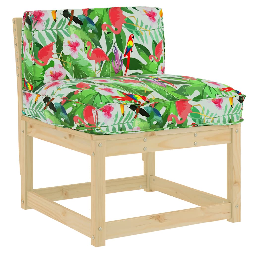 Kissen Anthrazit 70 x 40 x 12 cm Oxford-Stoff