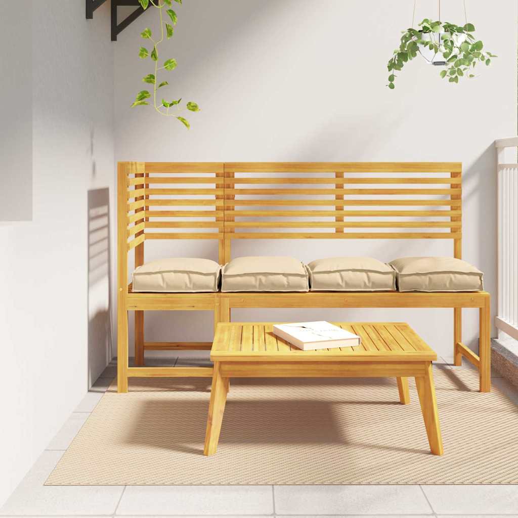 Kissen 2 pcs Anthrazit 40 x 40 x 8 cm Oxford-Stoff