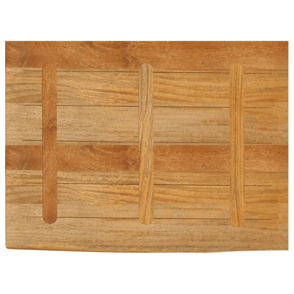 Wandregal 40x20x2,5 cm Rechteckig Massivholz Akazie Baumkante
