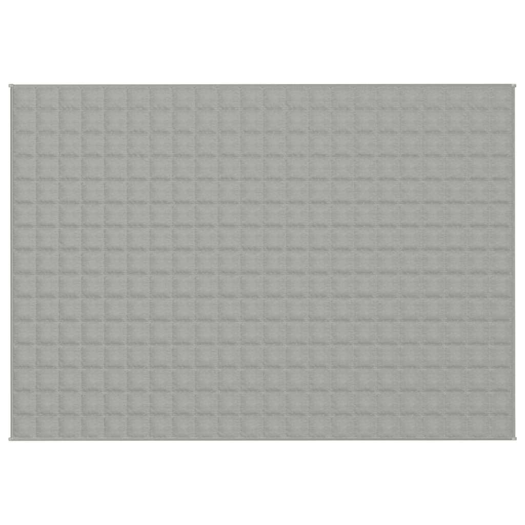 Gewichtsdecke Grau 122x183 cm 5 kg Stoff