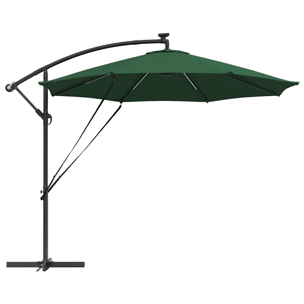 Sonnenschirm Sand 294 x 294 x 248 cm Polyester und Aluminium