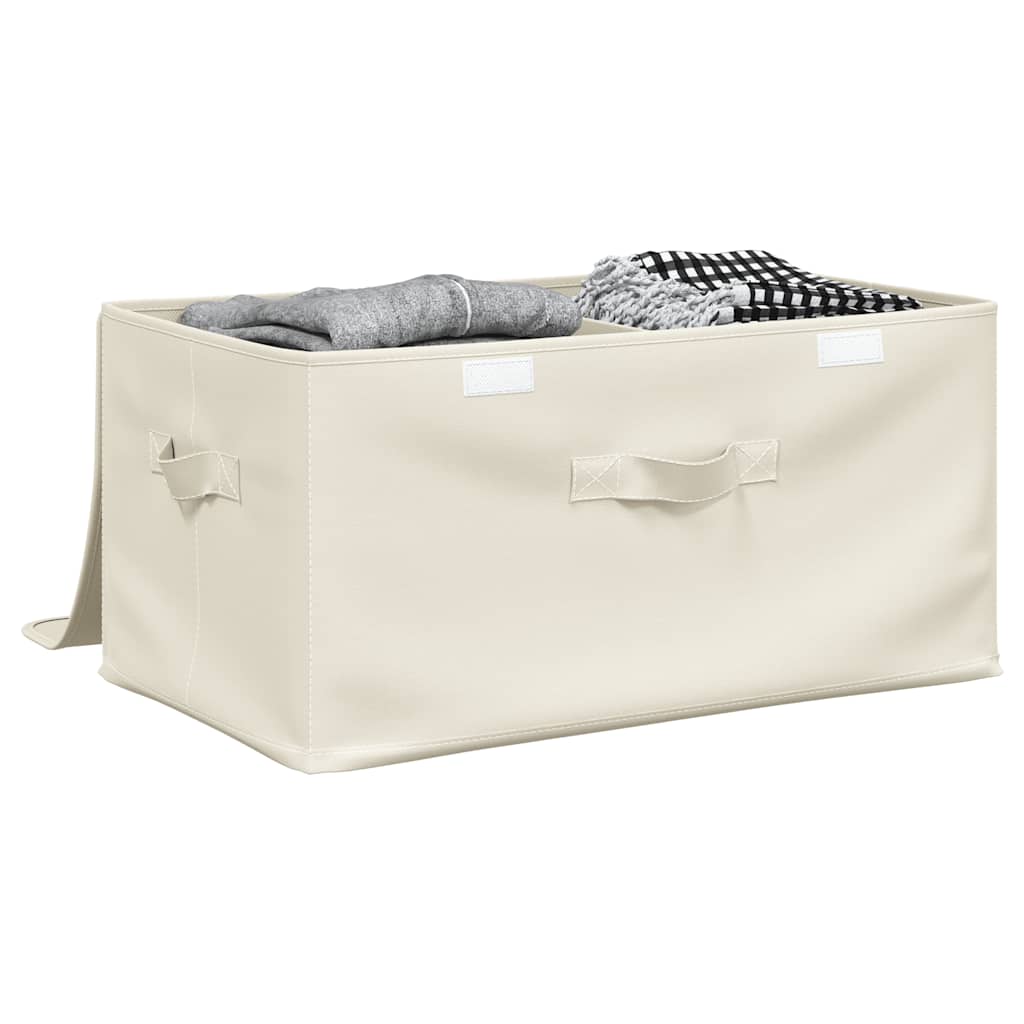 Aufbewahrungsbox Stoff 50x30x25 cm Anthrazit