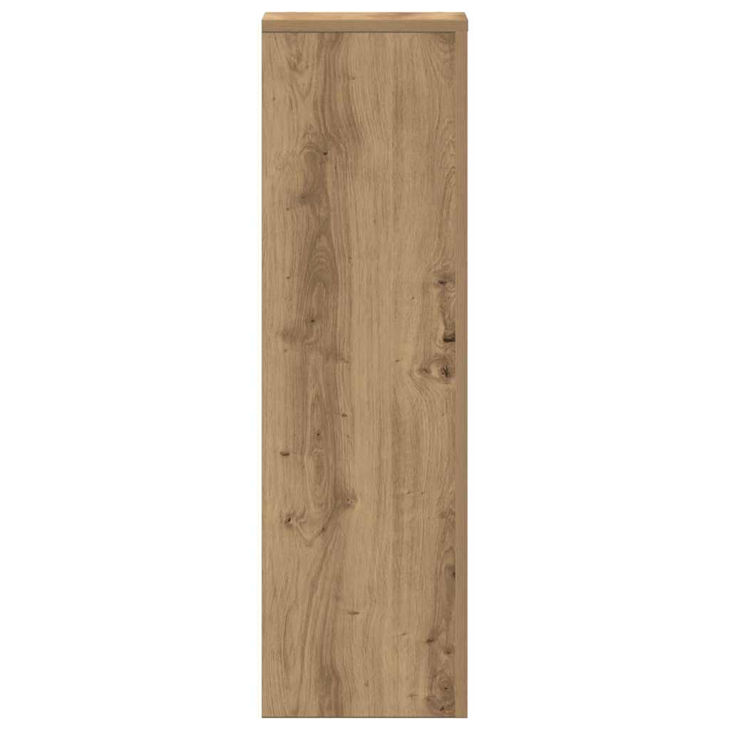 Pflanzenständer 2 Stk. Weiß 33x33x100 cm Holzwerkstoff