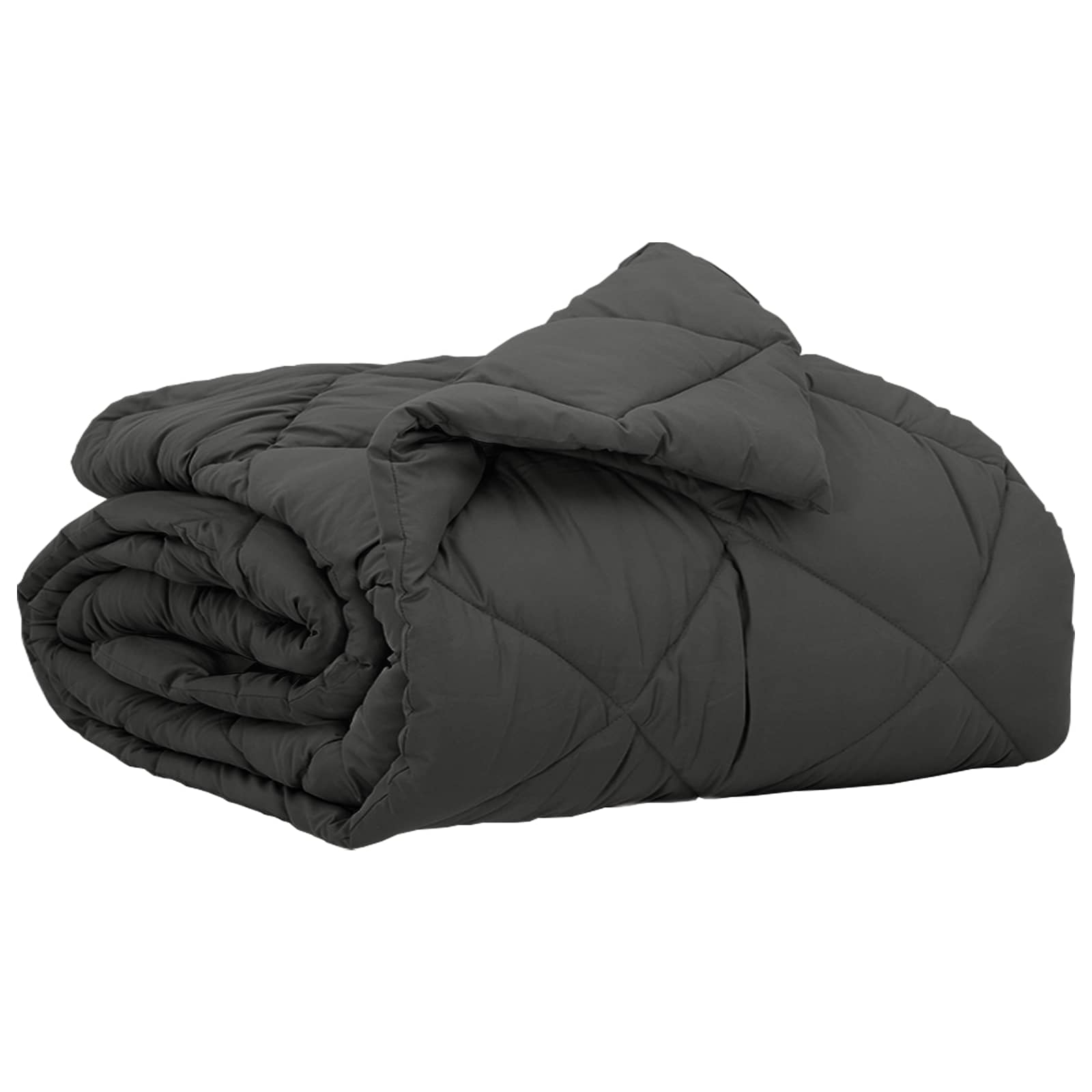 Sommerdecke Anthrazit 200 x 135 cm Mikrofaser