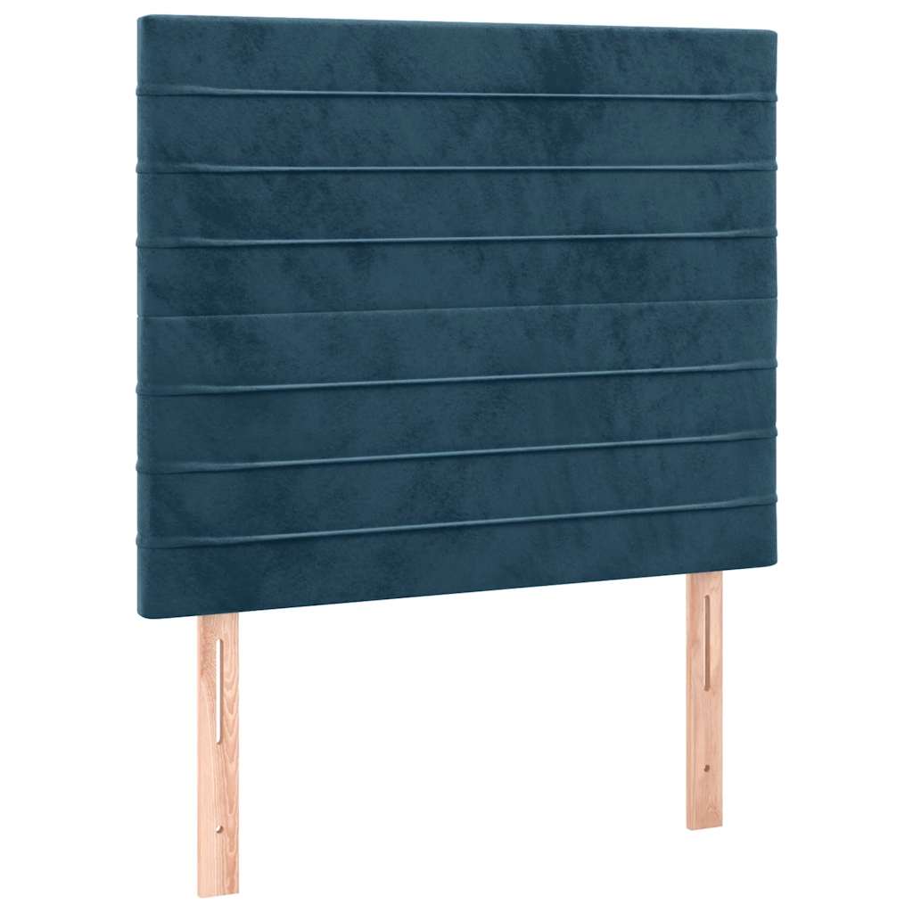 Kopfteil Hellgrau 80x5x118/128 cm Samt