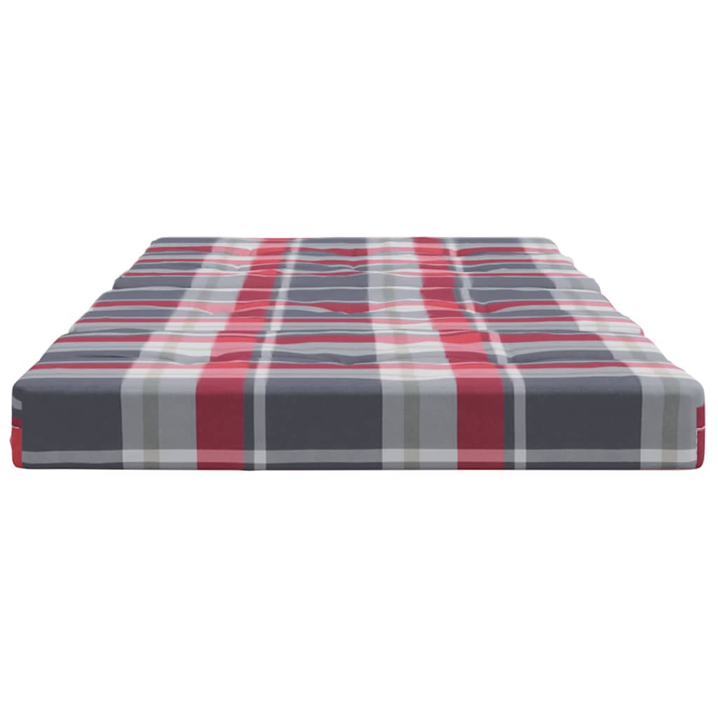 Liegestuhl-Auflagen 2 Stk. Creme Oxford-Gewebe