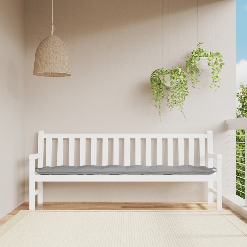 Gartenbank-Auflage Anthrazit 100x50x7 cm Oxford-Gewebe