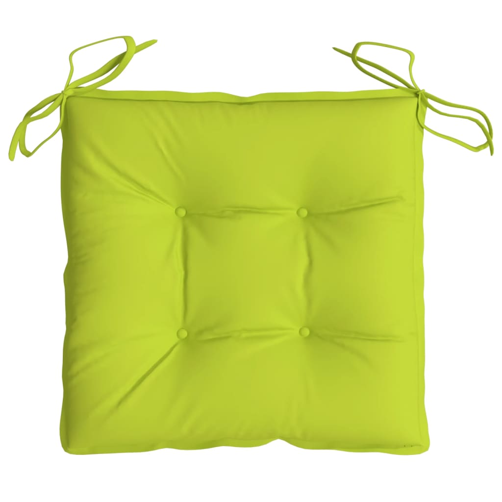 Stuhlkissen 4 Stk. Hellblau 40x40x7 cm Oxford-Gewebe