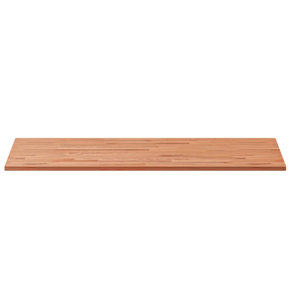 Tischplatte 80x40x1,5 cm Rechteckig Massivholz Buche