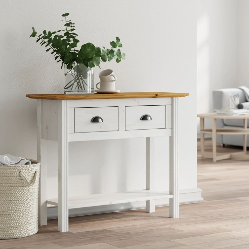 Konsolentisch BODO Honigbraun 91 x 34,7 x 74 cm Holzwerkstoff