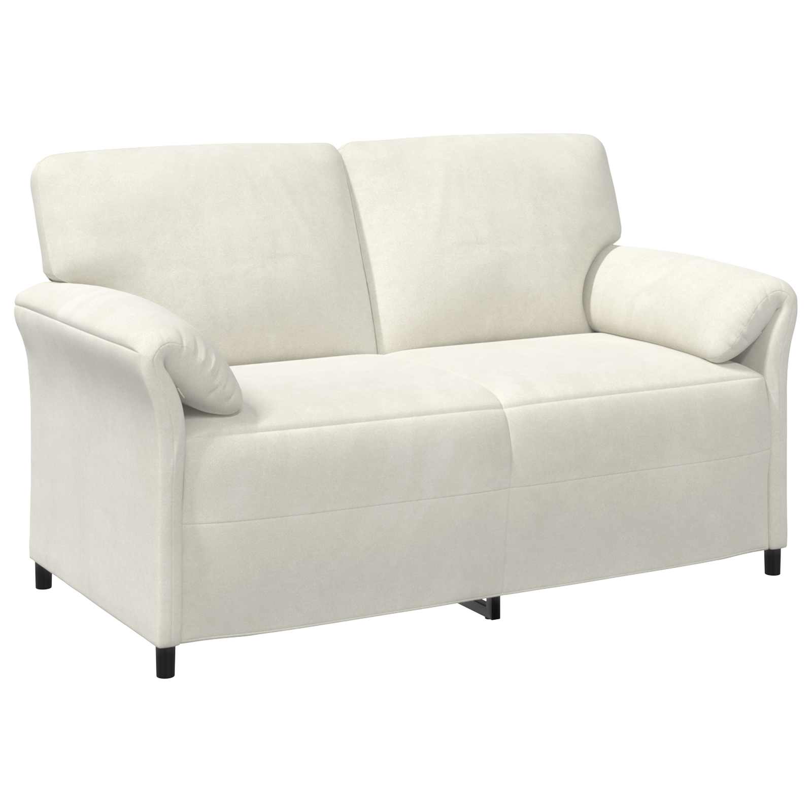 1-Sitzer Sofa Hellgrau 88 x 83 x 95 cm Samt