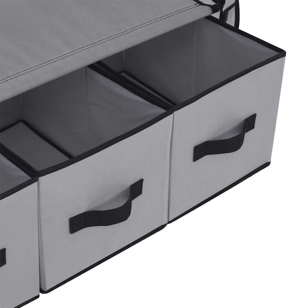 Kleiderschrank Schwarz 87 x 49 x 159 cm Stoff