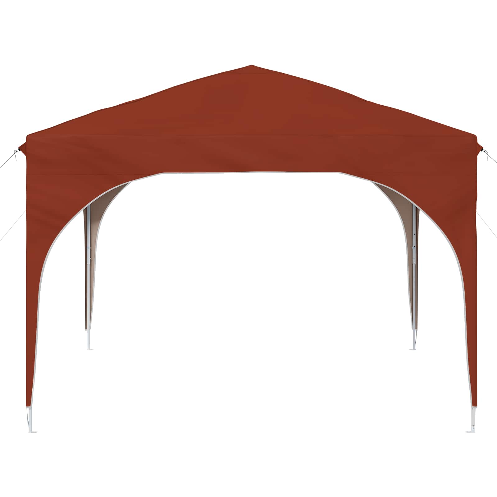Pop-up Partyzelt 290 x 290 x 245 cm Creme