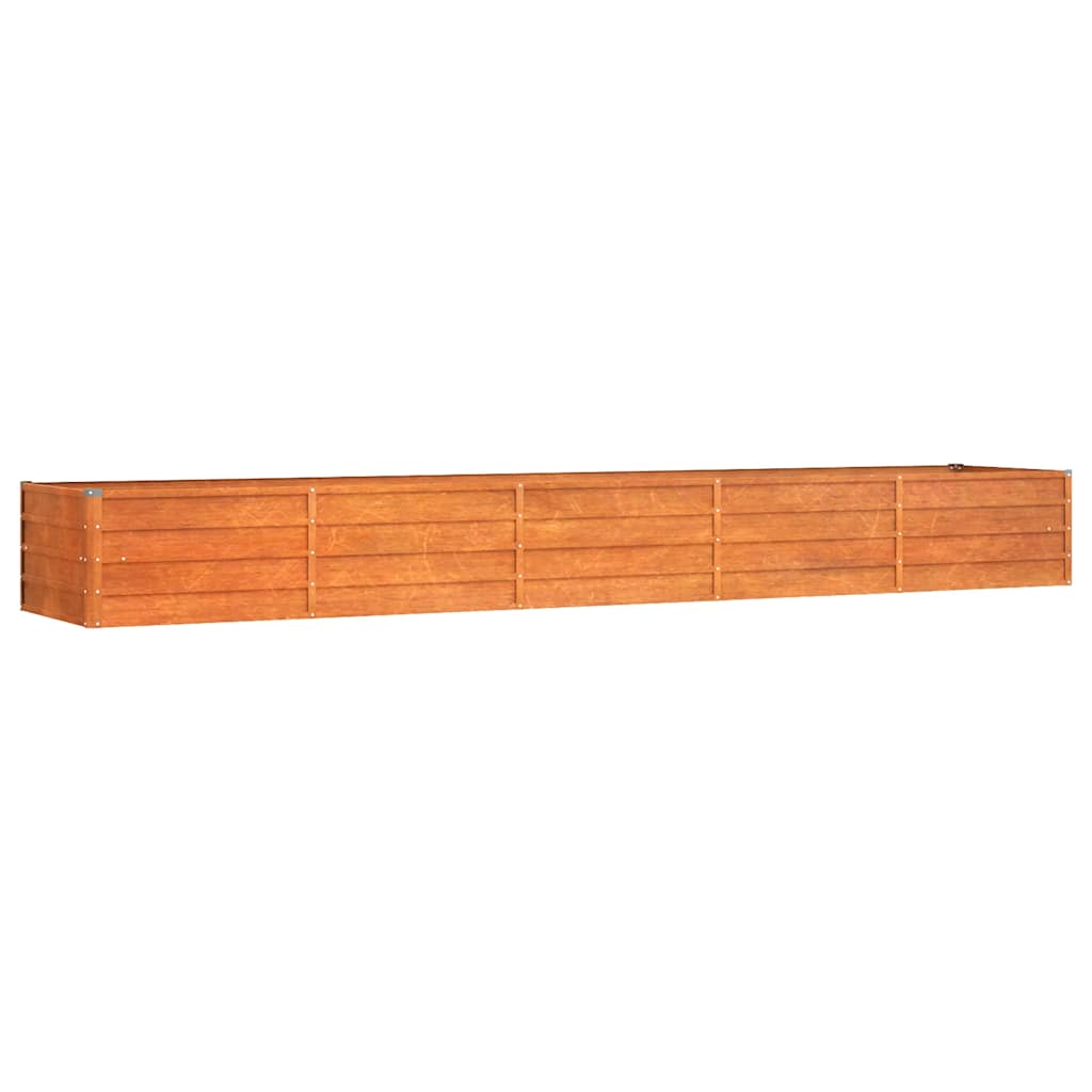 Hochbeet Rostig 100x100x77 cm Cortenstahl