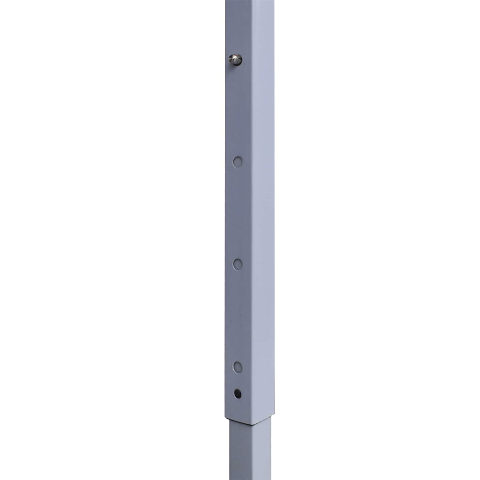 Partyzelt Faltbar Pop-Up Schwarz 200x200x306 cm