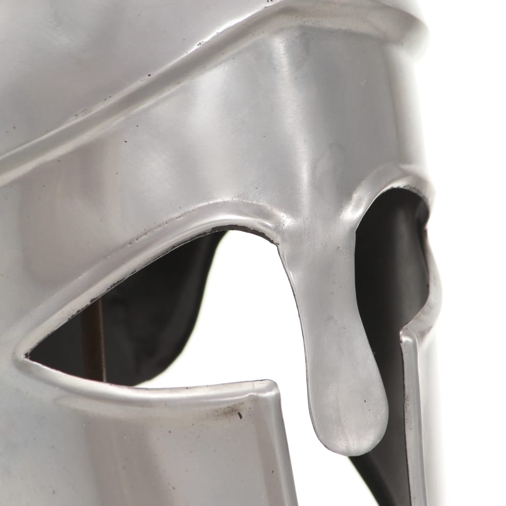 Preußische Pickelhaube Antik Replik für LARP Schwarz Stahl