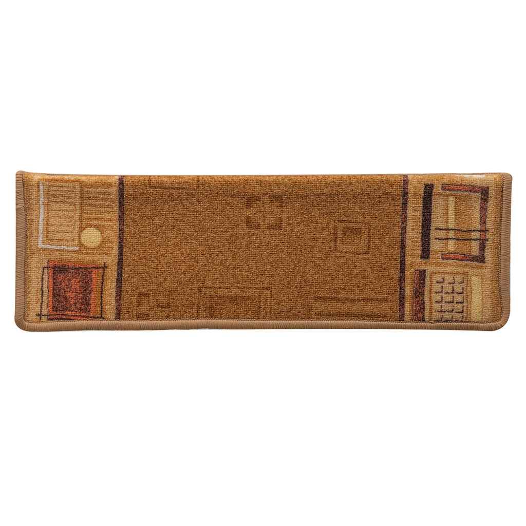 Stufenmatten Selbstklebend 5 Stk. 65x21x4 cm Rot