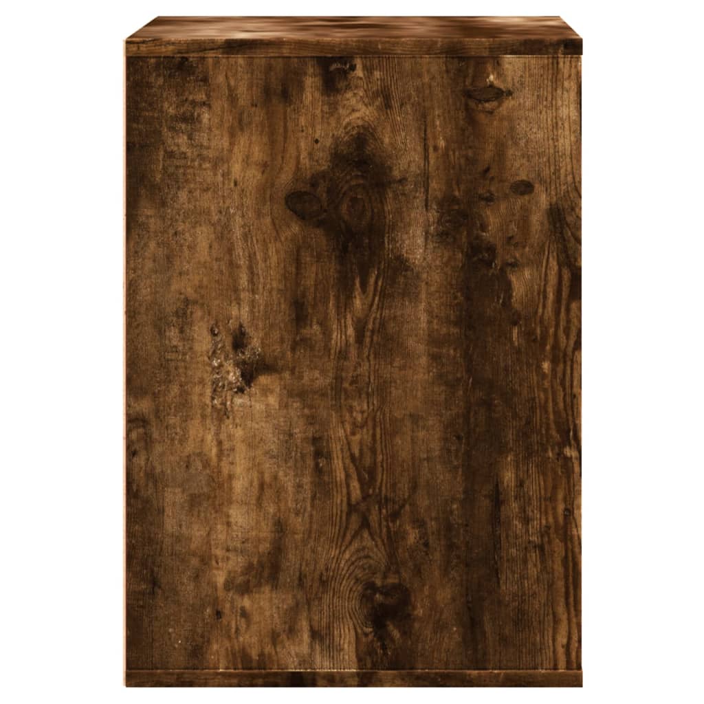 Schubladenschrank Schwarz Eichen-Optik 41 x 40 x 58 cm