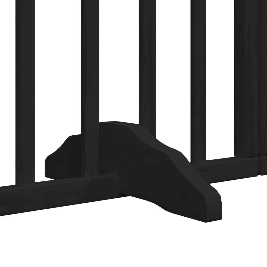 Hundegitter Faltbar 3 Paneele 150 cm Pappelholz