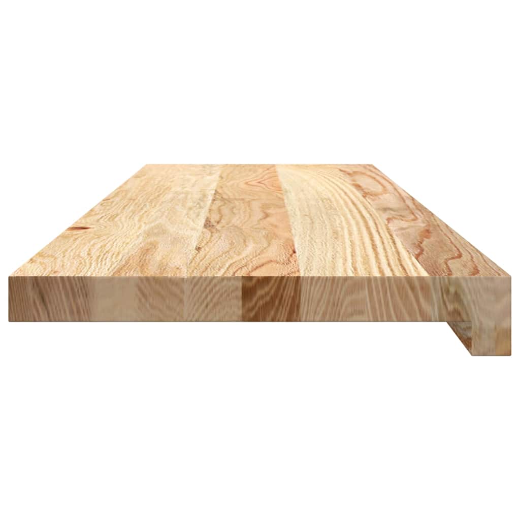 Treppenstufen 4 Stk. Unbehandelt 70x25x2 cm Massivholz Eiche