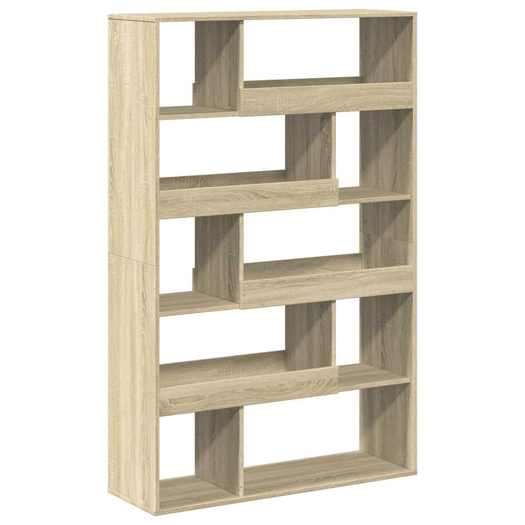 Bücherregal Räuchereiche 100x33x156,5 cm Holzwerkstoff